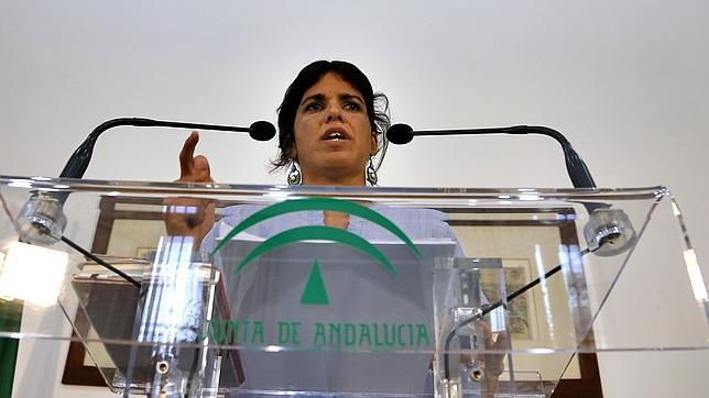 Teresa Rodríguez, secretaria general de Podemos en Andalucía