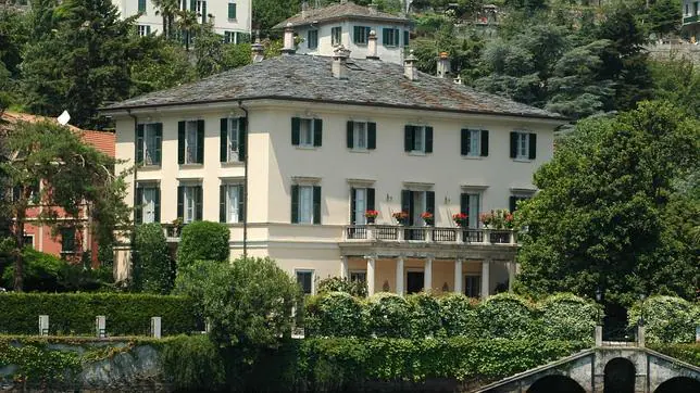 La casa de George Clooney en el lago Como