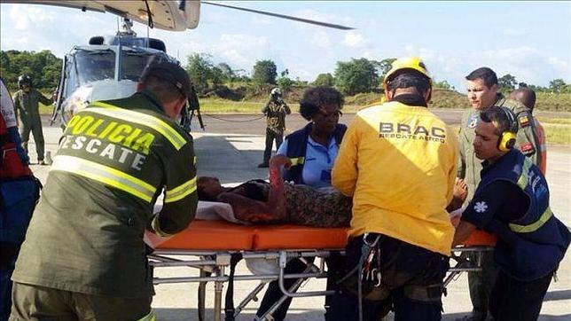 Una mujer y su bebé sobreviven cinco días en medio de la selva tras sufrir un accidente aéreo