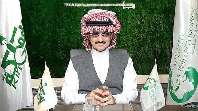 El príncipe saudí Alwaleed bin Talal dona toda su fortuna a la caridad