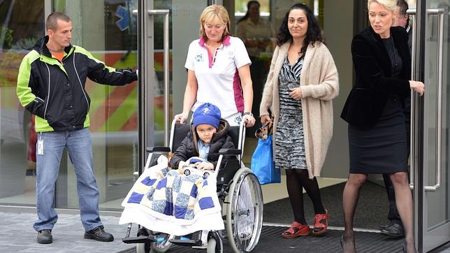 Ashya King, en una imagen de archivo en Praga