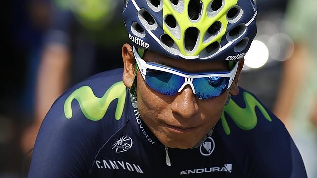 Nairo Quintana, líder del Movistar