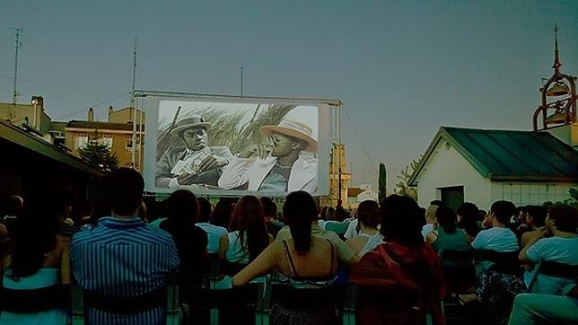 Cine de verano en la terraza de la Casa Encendida de Madrid