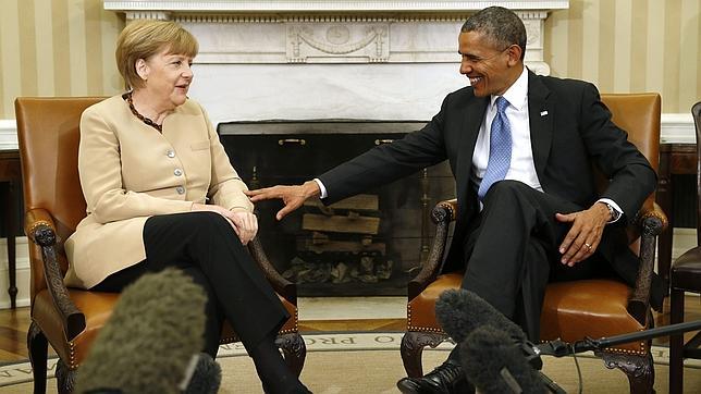 Obama insta a Merkel y Tsipras a alcanzar un acuerdo que ponga a Grecia «en el camino de la sostenibilidad»