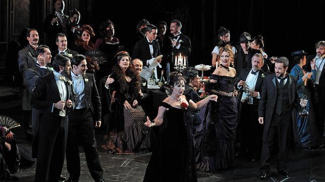 El Liceu lleva «La traviata» a toda Cataluña