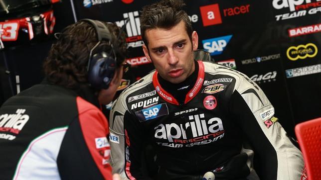 Melandri y Aprilia rompen el acuerdo