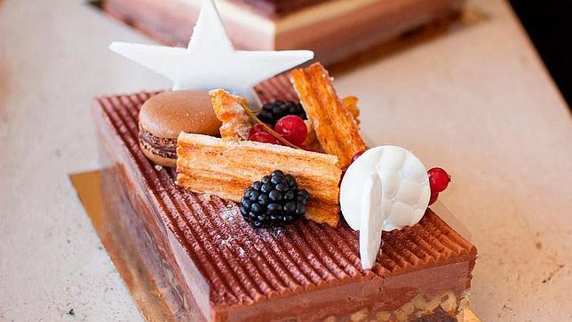 Pastél de creación propia de La Mediterránea