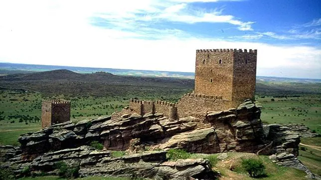 El Castillo de Zafra, en el término municipal de Campillo de Dueñas