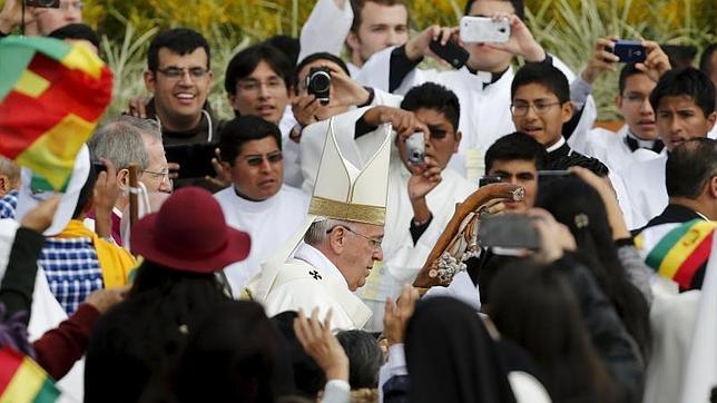 El Papa denuncia en Bolivia «la injusticia que parece no detenerse»