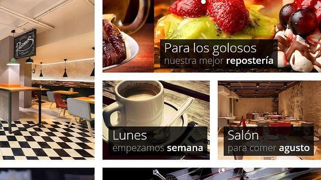 La carta de postres de Nuevo Almacén es muy recomendable, sobre todo, el brownie de manzana y chocolate blanco