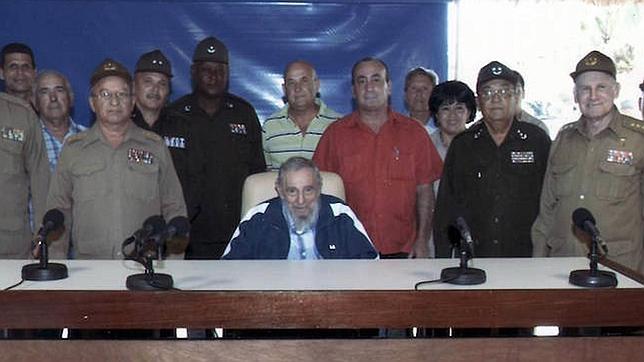 Fidel Castro reaparece en un acto público por segunda vez en una semana