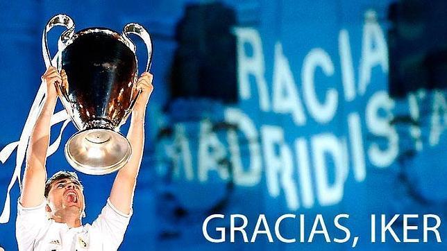 La carta de despedida del Real Madrid a Casillas