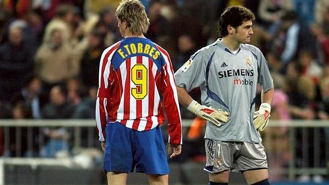 Casillas, ante Fernando Torres
