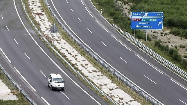 Autovía del Cantábrico en Galicia