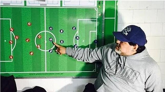 La charla motivacional de Maradona que no funcionó