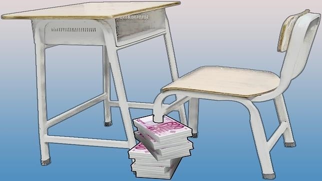 El desembolso de cada pupitre: 8.122 euros al año en la etapa de Secundaria