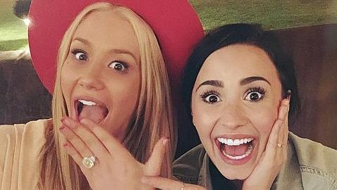 Demi Lovato, dama de honor de Iggy Azalea