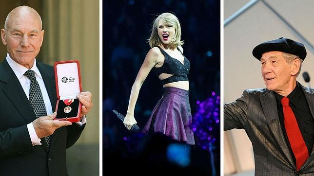 Ian McKellen y Patrick Stewart quieren unirse al «pelotón» de Taylor Swift