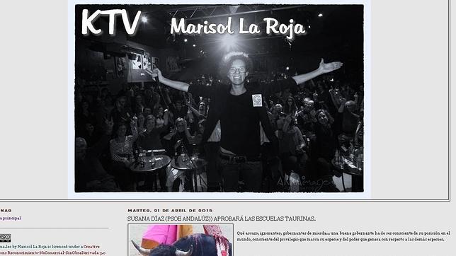 Captura del artículo del 21 de abril donde Marisol Moreno arremete contra Susana Díaz, el Rey y músicos