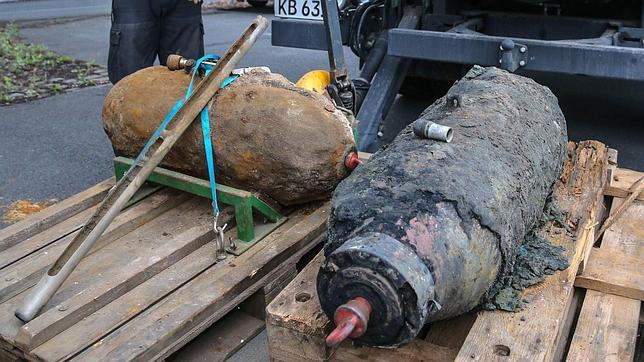 Hallan dos bombas de la Segunda Guerra Mundial que permanecían activas cerca de Hannover