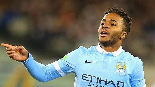 Sterling en su esterno con el Chelsea