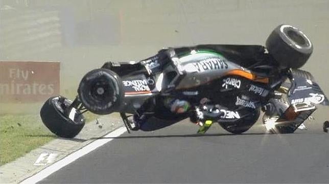 Accidente de Checo Pérez