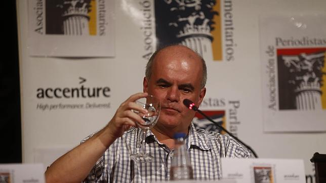 Carlos Martínez Gorriarán, portavoz adjunto de UPyD en el Congreso