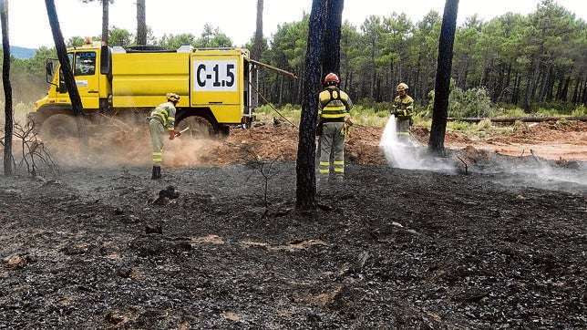 La Junta vaticina un verano «complicado» en materia de incendios