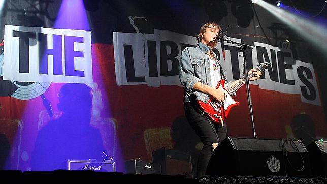 Pete Doherty, líder de la banda inglesa The Libertines