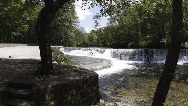 Playa de A Calzada, en el municipio pontevedrés de Ponte Caldelas