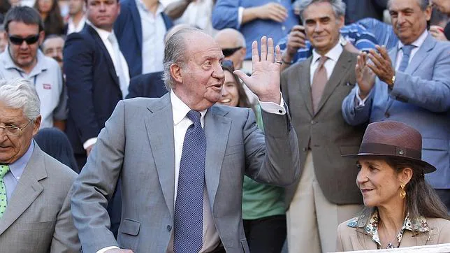Don Juan Carlos y la Infanta Elena, el pasado San Isidro en Las Ventas