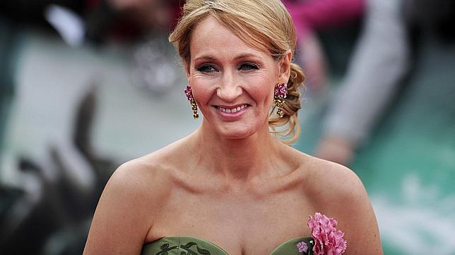 J.K. Rowling en la premiere mundial de «Harry Potter y las reliquias de la muerte»