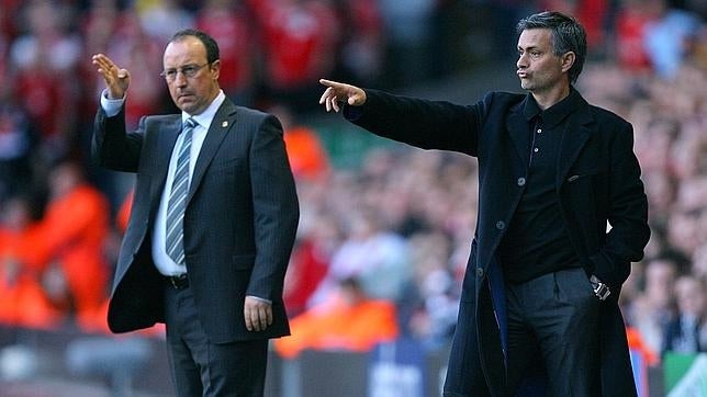 Benítez y Mourinho, rivales en la Premier League