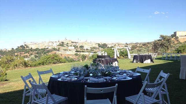 El hotel «El Bosque» se encuentra en los Cigarrales y ofrece unas preciosas vistas de la ciudad de Toledo
