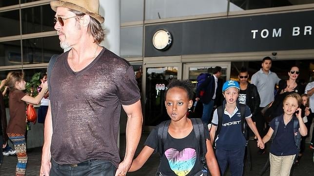 Brad y Angelina podrían perder a su hija Zahara