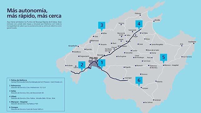 Coincidiendo con la Copa del Rey de Vela que se celebrará en unos días en aguas de Mallorca, Endesa electrifica la isla para los coches