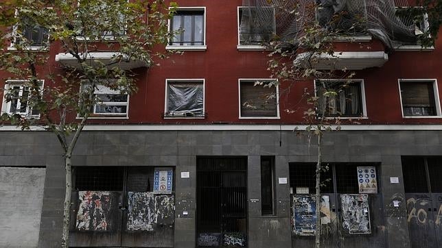 Piso okupado en el centro de Madrid