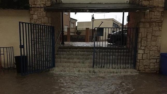 El amistoso Almansa-Alcoyano, suspendido por una fuerte tormenta