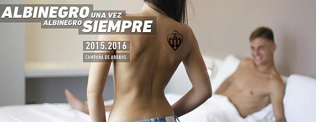 Polémica sexista por la campaña de abonos del Castellón