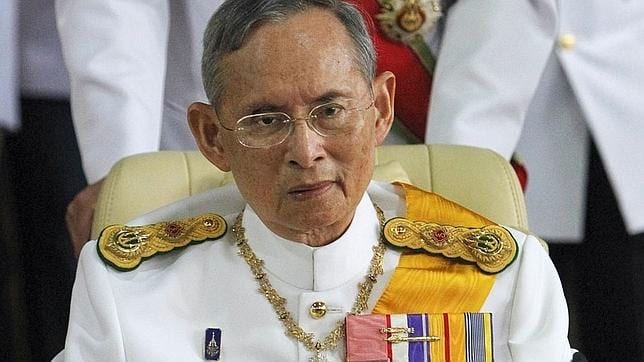 El rey de Tailandia, Bhumibol Adulyadej