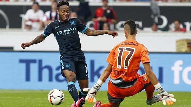 Raheem Sterling, del Manchester City