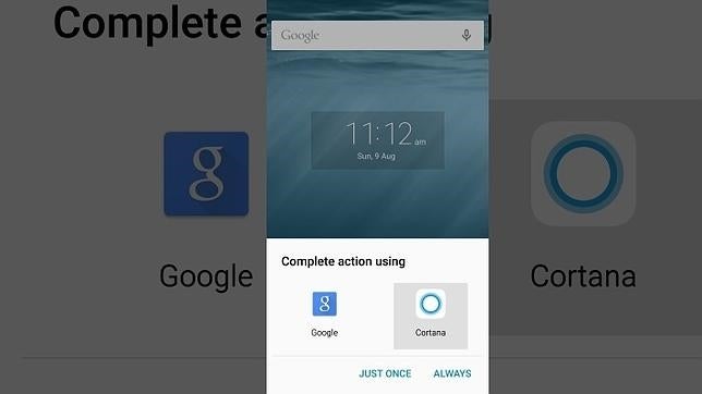 Cortana podrá reemplazar a Google Now