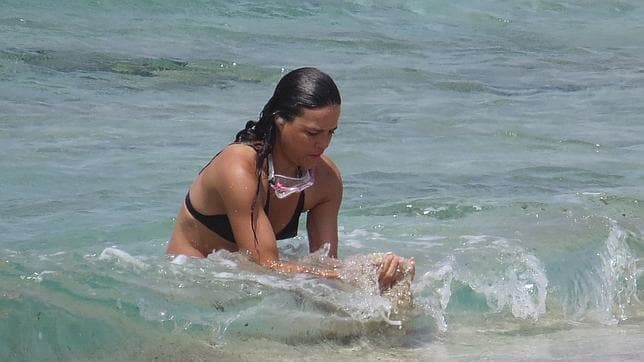 Michelle Rodríguez en Formentera