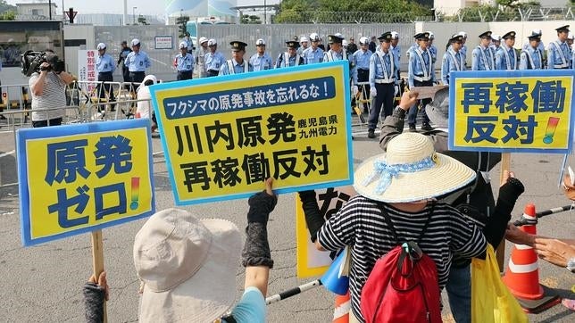 Japón recupera la energía nuclear tras el accidente en la central de Fukushima