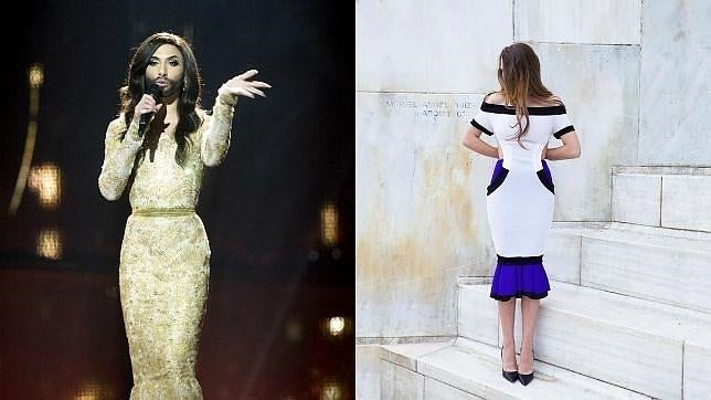 Conchita Wurst viste por primera vez moda española