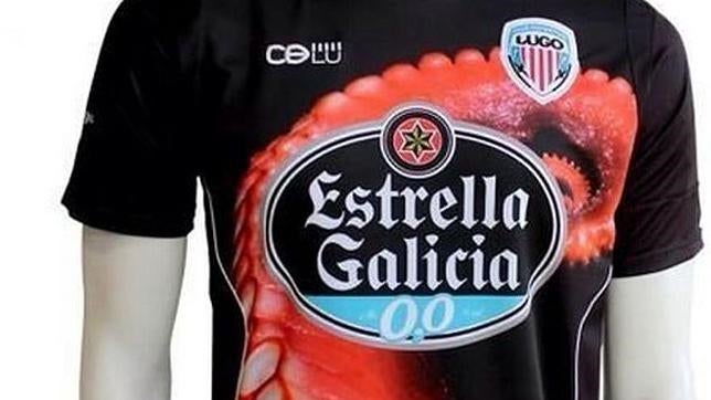 El pulpo en la camiseta del Lugo
