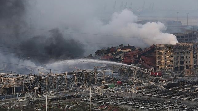 «Las explosiones fueron tan fuertes que hicieron temblar la tierra»