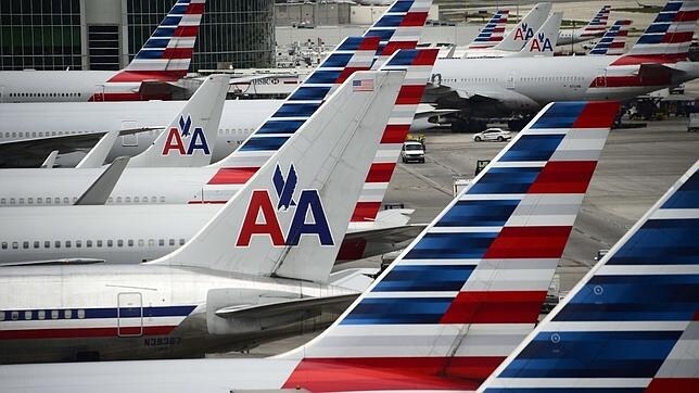 Aviones de la compañía American Airlines