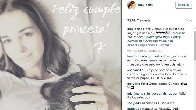 David Bustamante estrena el regalo de cumpleaños de su hija