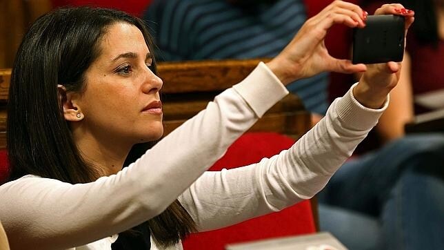Inés Arrimadas, candidata de Ciudadanos a la Generalitat